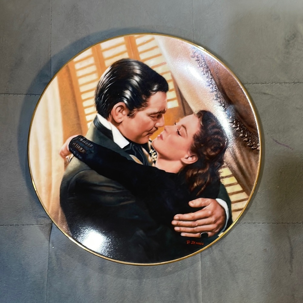 Plate WS George Marry Me, Scarlett!